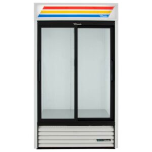 True GDM-37-HC-LD 43″ 2-Section Thermal Glass Sliding Door Refrigerated Merchandiser