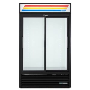 True GDM-41SL-HC-LD 47″ Slim Line Two Glass Sliding Door Refrigerated Merchandiser
