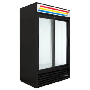 True GDM-41SL-HC-LD 47″ Slim Line Two Glass Sliding Door Refrigerated Merchandiser