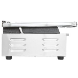 Globe GSGDUE10 Double Commercial Panini Press w/ Cast Iron Smooth Plates, 240v/1ph