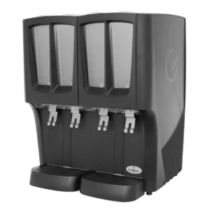 Crathco® C-4D-16 G-Cool™ Mini Quattro™ Cold Beverage Dispenser, 2.4 Gallon Tank Capacity