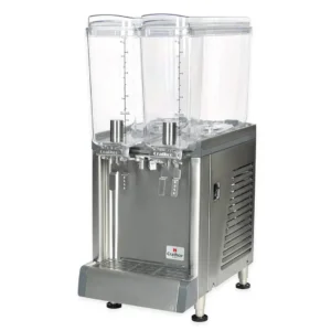 Crathco® CS-2E-16 Simplicity® Bubbler® Mini-Twin Pre-Mix Cold Beverage Dispenser, 2.4 Gal/each