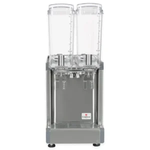 Crathco® CS-2E-16 Simplicity® Bubbler® Mini-Twin Pre-Mix Cold Beverage Dispenser, 2.4 Gal/each
