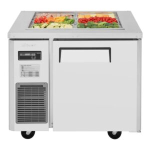 Turbo Air JBT-36-N 35″ J Series Refrigerated Buffet Table, (6) Pan, 7.5 cu. ft.