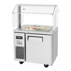 Turbo Air JBT-36-N 35″ J Series Refrigerated Buffet Table, (6) Pan, 7.5 cu. ft.