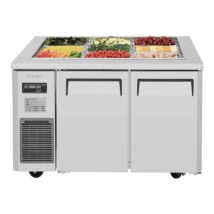 Turbo Air JBT-48-N 47″ J Series Refrigerated Buffet Table, (9) Pan, 11.0 cu. ft.