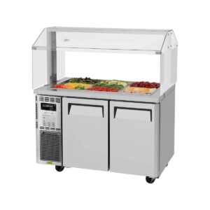 Turbo Air JBT-48-N 47″ J Series Refrigerated Buffet Table, (9) Pan, 11.0 cu. ft.