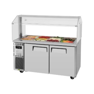Turbo Air JBT-60-N 59″ J Series Refrigerated Buffet Table, (12) Pan, 15.0 cu. ft.