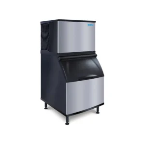 Koolaire KDT0300A/K400 Air Cooled Full Cube 333 lb Ice Machine with Bin, 365 lb Storage