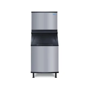 Koolaire KDT0500A/K570 Air Cooled Full Cube 515 lb Ice Machine with Bin, 532 lb Storage