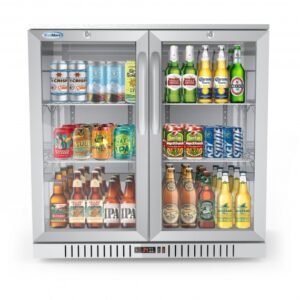 Koolmore BC-2DSW-SS Refrigerated Back Bar Cabinet