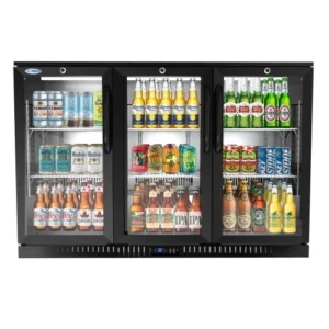 Koolmore BC-3DSW-BK Refrigerated Back Bar Cabinet