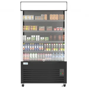 Koolmore CDA-25C-BK Open Refrigerated Display Merchandiser