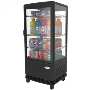 Koolmore CDCU-3C-BK Countertop Refrigerated Display Case