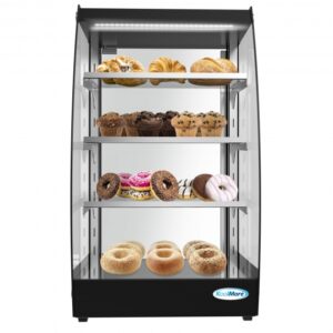 Koolmore DC-3CB Non-Refrigerated Countertop Display Case