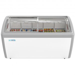 Koolmore MCF-16C 60″ Ice Cream Display Glass Chest Freezer, 16 cu. ft.