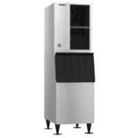 Hoshizaki KM-350MAJ/B-300SF 489 lb Crescent Cube Ice Machine w/ Bin – 300 lb Storage, Air Cooled, 115v