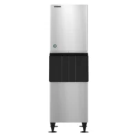 Hoshizaki KM-660MWJ/B-300SF 647 lb Crescent Cube Ice Machine w/ Bin – 300 lb Storage, Water Cooled, 115v