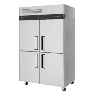 Turbo Air M3F47-4-N 51″ Two Section Reach-In Freezer w/ 4 Half Solid Doors, Top Mounted, 42 cu. ft.