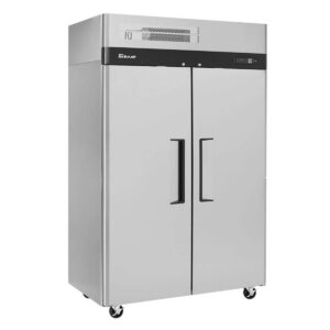 Turbo Air M3R47-2-N 51″ Two Section Reach-In Refrigerator w/ 2 Solid Doors, Top Mount, Aluminum Interior, 42 cu. ft.