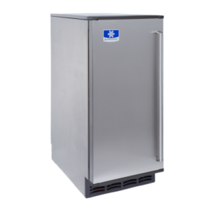 Manitowoc USE0050A 15″ Air Cooled Full Cube 45 lb Undercounter Ice Machine with 25 lb Bin