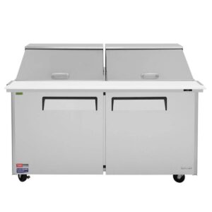 Turbo Air MST-60-24-N 60″ Mega Top Sandwich/Salad Prep Table w/ 2 Doors, 24 Pans