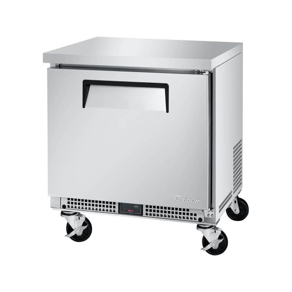 Turbo Air MUR-27S-N6 27" 1-Section Undercounter Refrigerator w/ 1 Door, 3.3 cu. ft.