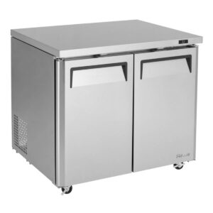 Turbo Air MUR-36L-N6 36″ 2-Section Undercounter Refrigerator w/ 2 Doors, 8.36 cu. ft.