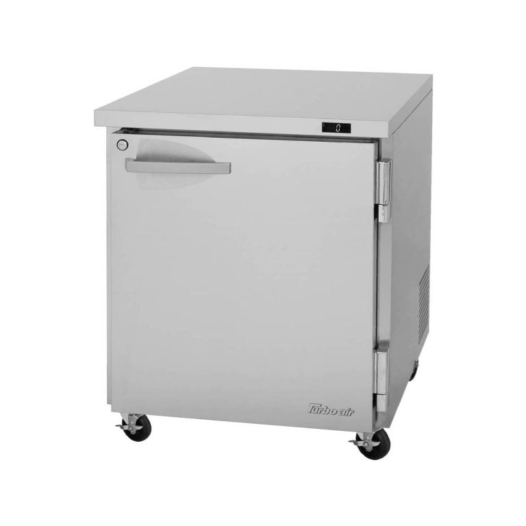 Turbo Air PUF-28-N 27" 1-Section Undercounter Freezer w/ 1 Door, 6.8 cu. ft.