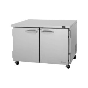 Turbo Air PUF-48-N 48″ 2-Section Undercounter Freezer w/ 2 Doors, 12.2 cu. ft.