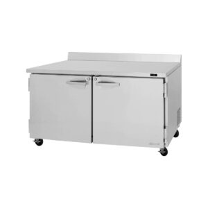 Turbo Air PWF-60-N 60″ 2-Section Worktop Freezer w/ 2 Doors, 17.2 cu. ft.