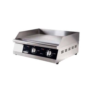 Serv-Ware ETG-24 24″ Countertop Electric Griddle with 24″ x 15.5″ Surface, Thermostatic Controls, 208v