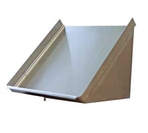 Serv-Ware SR42-CWP 42″ 18/304 Stainless Steel Wall Mounted Slanted Rack Shelf