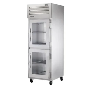 True STA1F-2HG-HC 27″ One Section Reach In Freezer, (2) Glass Door, 115v