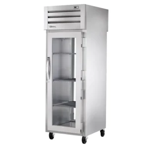 True STG1R-1G-HC 27 1/2″ One Section Reach In Refrigerator, (1) Right Hinge Glass Door, 115v