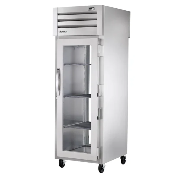 True STG1R-1G-HC 27 1/2" One Section Reach In Refrigerator, (1) Right Hinge Glass Door, 115v