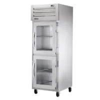 True STG1R-2HG-HC 27 1/2" One Section Reach In Refrigerator, (2) Right Hinge Glass Doors, 115v