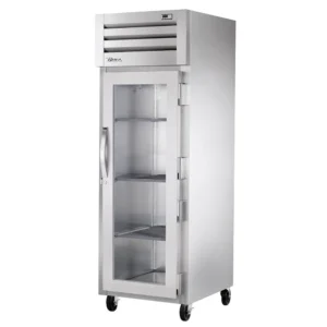 True STR1F-1G-HC 27″ One Section Reach In Freezer, (1) Glass Door, 115v