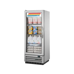 True T-12G-HC~FGD01 25″ One Section Reach In Refrigerator, (1) Left Hinge Glass Door, 115v