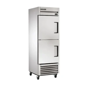 True T-23-2-HC 27″ One Section Reach In Refrigerator, (2) Right Hinge Solid Doors, 115v