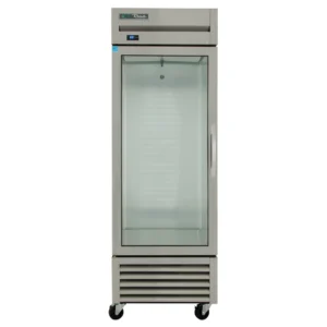 True T-23G-HC~FGD01 27″ One Section Reach In Refrigerator, (1) Left Hinge Glass Door, 115v