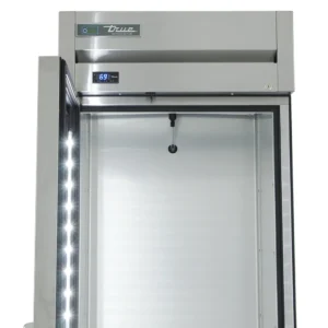 True T-23G-HC~FGD01 27″ One Section Reach In Refrigerator, (1) Left Hinge Glass Door, 115v