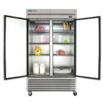 True T-43-HC 47" Two Section Reach In Refrigerator, (2) Left/Right Hinge Solid Doors, 115v - Image 5