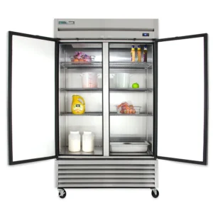 True T-43-HC 47" Two Section Reach In Refrigerator, (2) Left/Right Hinge Solid Doors, 115v - Image 5