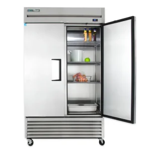 True T-43-HC 47" Two Section Reach In Refrigerator, (2) Left/Right Hinge Solid Doors, 115v - Image 6