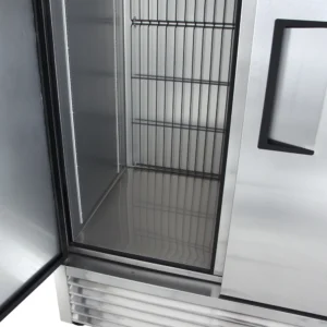 True T-43F-HC 47″ Two Section Reach In Freezer, (2) Solid Doors, 115v