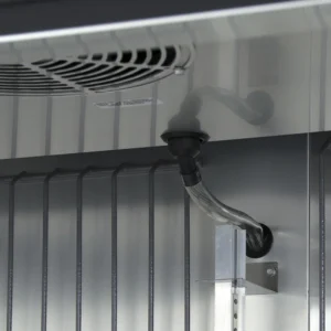 True T-43F-HC 47″ Two Section Reach In Freezer, (2) Solid Doors, 115v