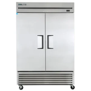 True T-49-HC 54″ Two Section Reach In Refrigerator, (2) Left/Right Hinge Solid Doors, 115v