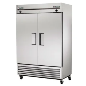 True T-49DT-HC 54″ Two Section Commercial Combo Refrigerator Freezer – Solid Doors, Dual Temp, 115v