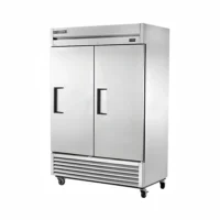 True T-49-HC 54" Two Section Reach In Refrigerator, (2) Right Hinge Solid Doors, 115v